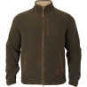 Džemperis HARKILA Sandhem sherpa fleece (Willow green)