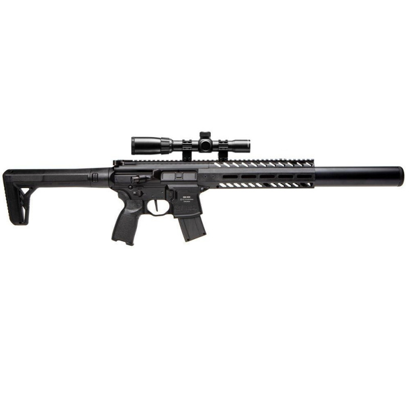Pneumatinis šautuvas SIG SAUER MCX AIR Gen 2 4,5mm 30RD M-LOK BLK SCOPE (AIR-MCX-177-G2-BLK-SCOPE)