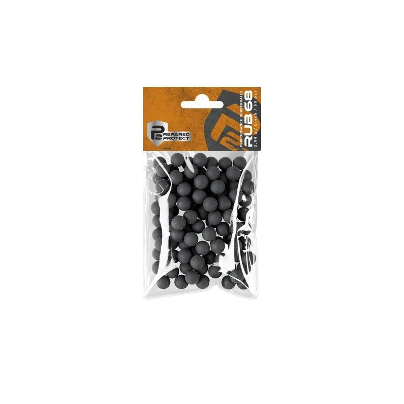 Guminiai šratai UMAREX Rubberballs P2P Performance Kal. 68 (2.3503) 50 vnt