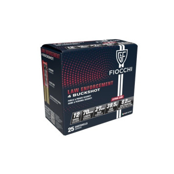 Šoviniai FIOCCHI kal. 12/70 4 Buckshot 6.2mm 38.5g  862111