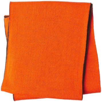 Apr. akses. šalikas SEELAND Reversible fleece, Pine green/Hi-Vis orange (one size)