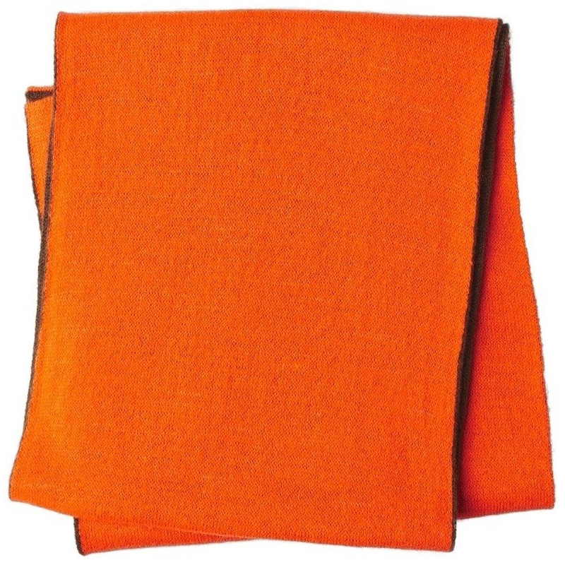 Apr. akses. šalikas SEELAND Reversible fleece, Pine green/Hi-Vis orange (one size)