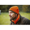 Apr. akses. šalikas SEELAND Reversible fleece, Pine green/Hi-Vis orange (one size)