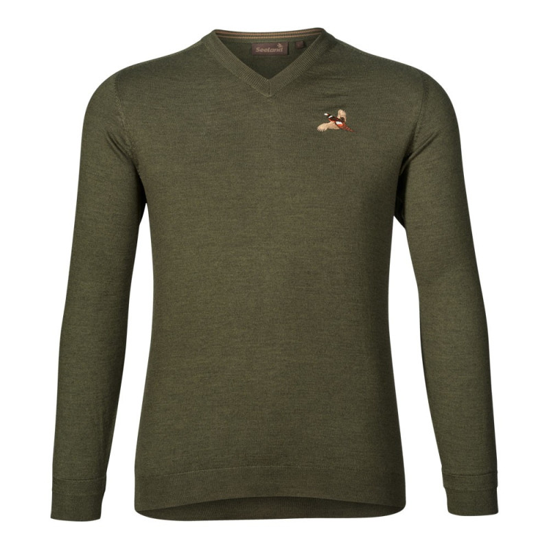 Megztinis SEELAND Woodcock V-Neck
