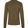 Women T-Shirt SEELAND Peak Aia L/S (Military Olive Melange)