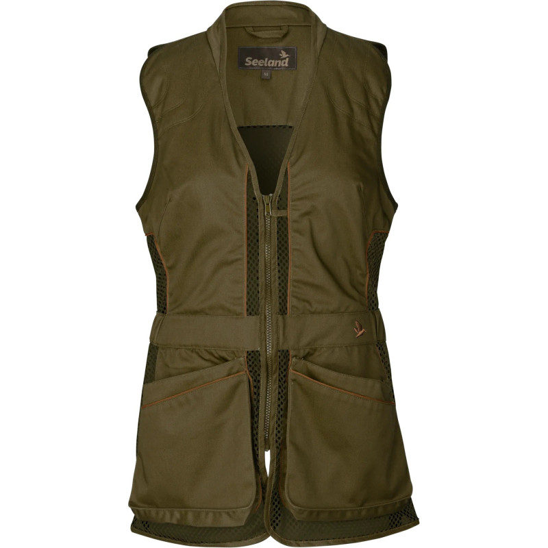 Women waistcoat SEELAND Skeet II (Duffel green)