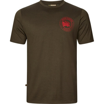 Marškinėliai HARKILA Game S/S (Willow green moose)