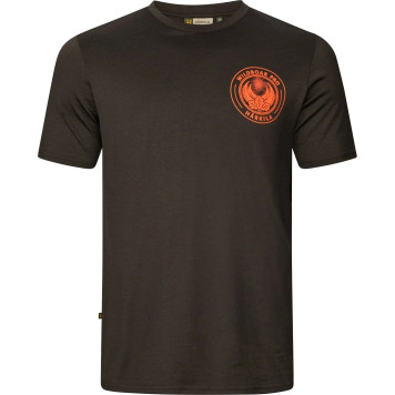 Marškinėliai HARKILA Game S/S (Shadow brown wildboar)