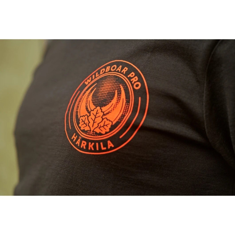 T-Shirt HARKILA Game S/S (Shadow brown wildboar)