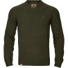 Sweater HARKILA Vincent merino v-neck (Rosin)