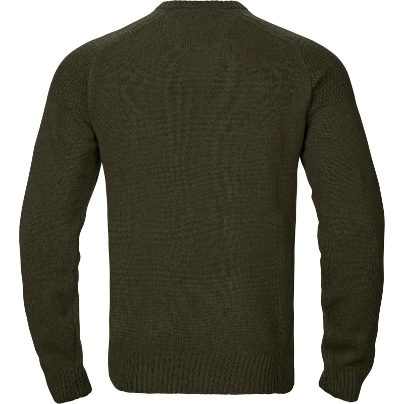Sweater HARKILA Vincent merino v-neck (Rosin)