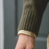 Sweater HARKILA Vincent merino v-neck (Rosin)