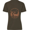 Women T-Shirt SEELAND Hunting Heritage (Pine green)