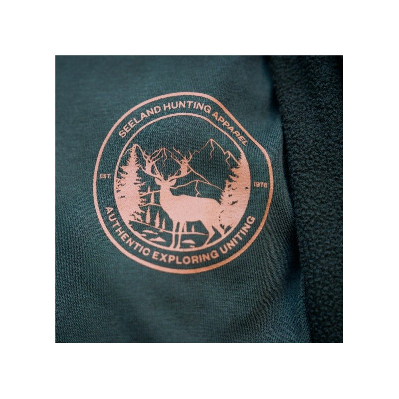 Women T-Shirt SEELAND Hunting Heritage (Pine green)