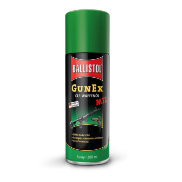 Valymo priemonė Ballistol Gunex apsauga nuo rudžių 200ml 22200-EURO