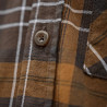 Shirt SEELAND Glen Flannel (Dark Brown/Camel Check)