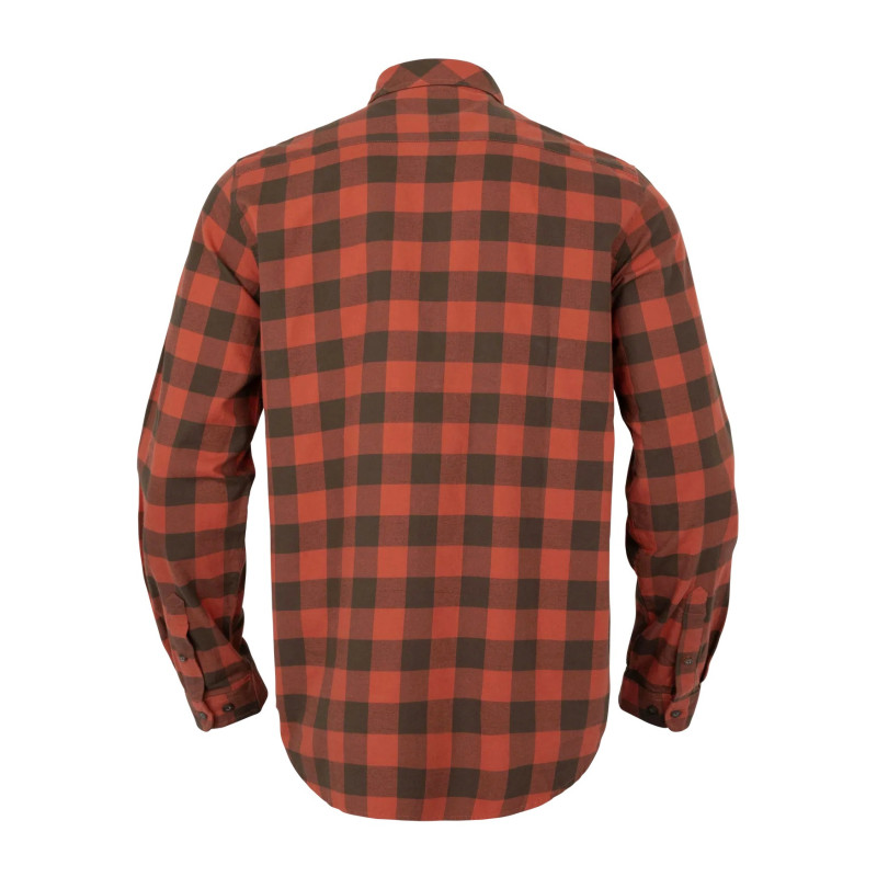 Marškiniai HARKILA Scandinavian (Autumn orange check)