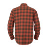 Shirt  HARKILA Scandinavian (Autumn orange check)