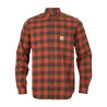 Marškiniai HARKILA Scandinavian (Autumn orange check)
