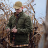 Fleece  jacket HARKILA Kamko (Forest night/Rustique clay)