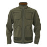 Fleece  jacket HARKILA Kamko (Forest night/Rustique clay)