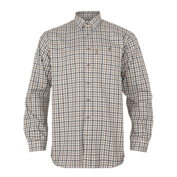 Shirt HARKILA Milford  (Blue/Beige check)