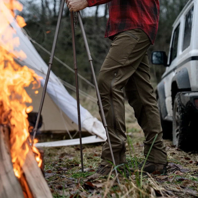 Trousers SEELAND Spruce Membrane (Pine Green/Grizzly Brown)