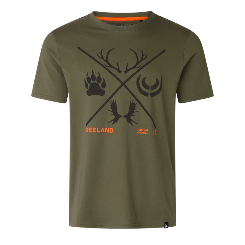 T-shirt SEELAND Big Game Hunter (Grape Leaf)