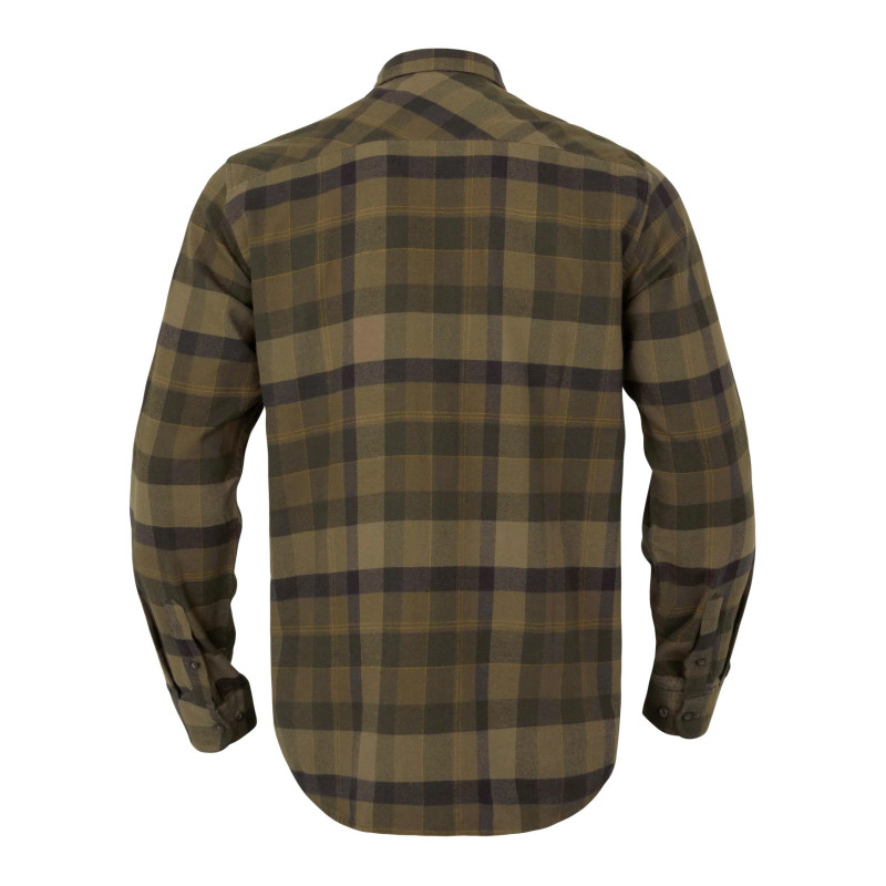 Shirt HARKILA Asmund L/S (Beech green check)