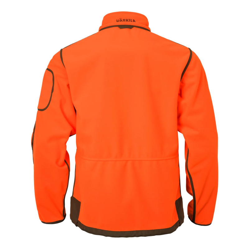 Džemperis HARKILA Kamko Blaze Reversible (Orange blaze/Willow green)