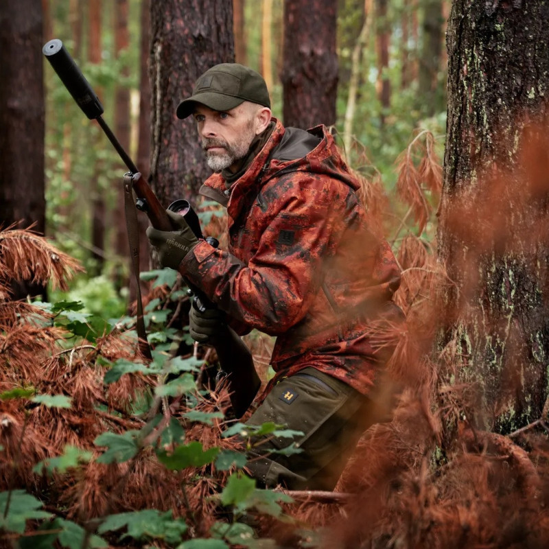 Jacket HARKILA Forest Hunter GTX Camo long (AXIS MSP®Autumn orange)