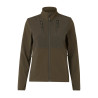 Fleece jacket HARKILA Scandinavian Softshell  (Willow green/Shadow brown)