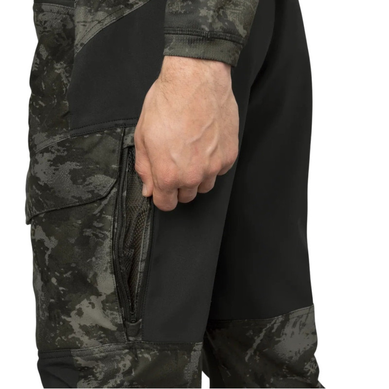 Trousers HARKILA Noctyx Camo Silent (AXIS MSP®Black/Black)
