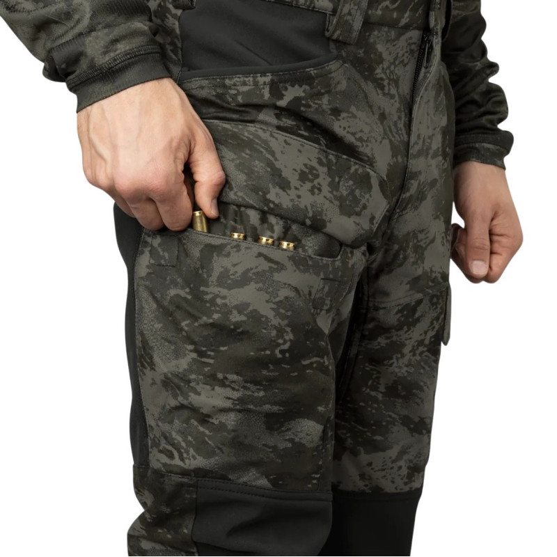 Trousers HARKILA Noctyx Camo Silent (AXIS MSP®Black/Black)