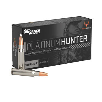Šoviniai Sig Sauer 308 Win 165GR PLATINUM HUNTER 10.7g