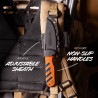 Peilis Outdoor Edge Razor HTX 3.0" fixed Gray/Orange (HTX30B-6C)