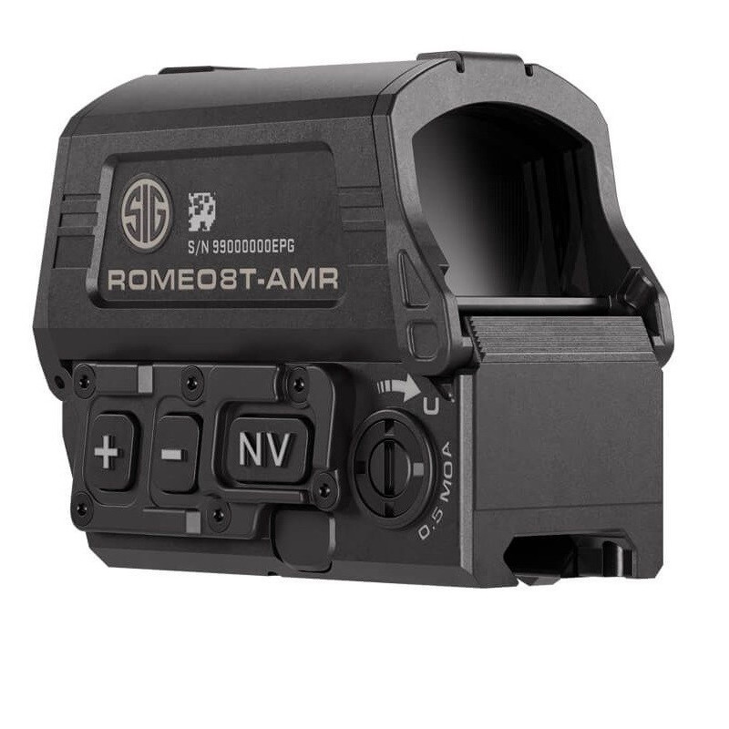 Opt. kolimatorius Sig Sauer ROMEO8T-AMR, 1x40mm, red dot, 0.5MOA (SOR8T101)
