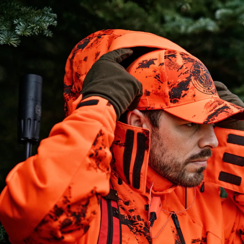Striukė HARKILA Wildboar Pro Blaze Camo HWS Insulated (AXIS MSP®CE Orange)