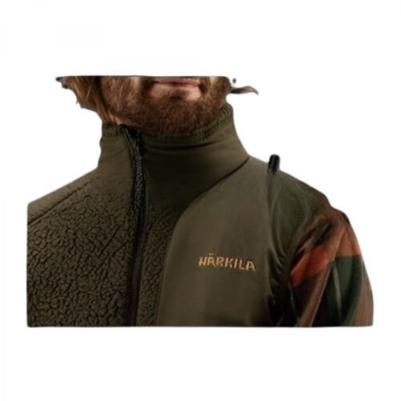 Liemenė HARKILA Polar fleece (Willow green)