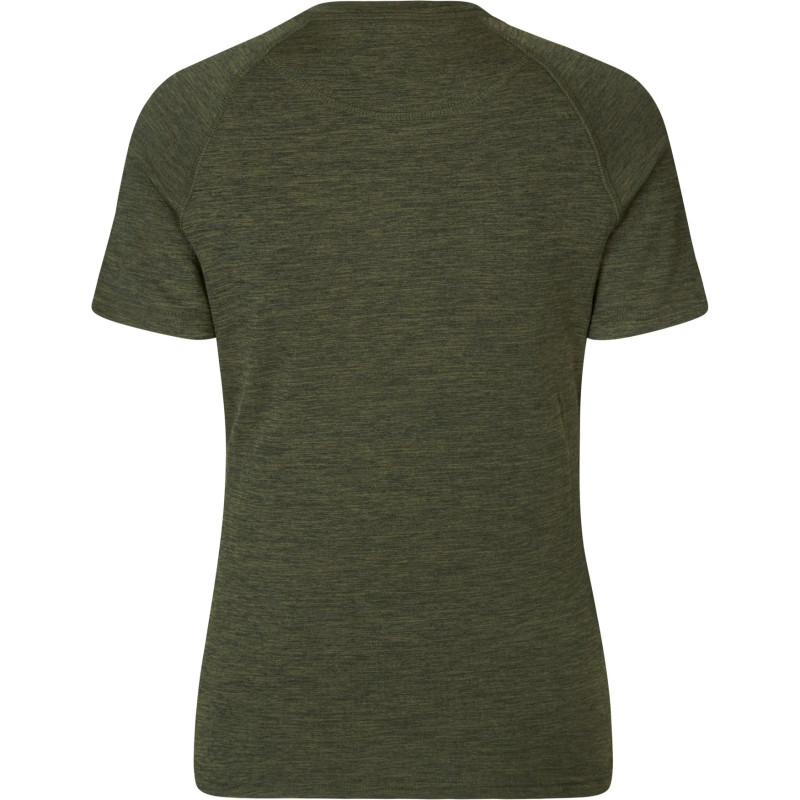 Women T-Shirt SEELAND Active S/S (Pine green)