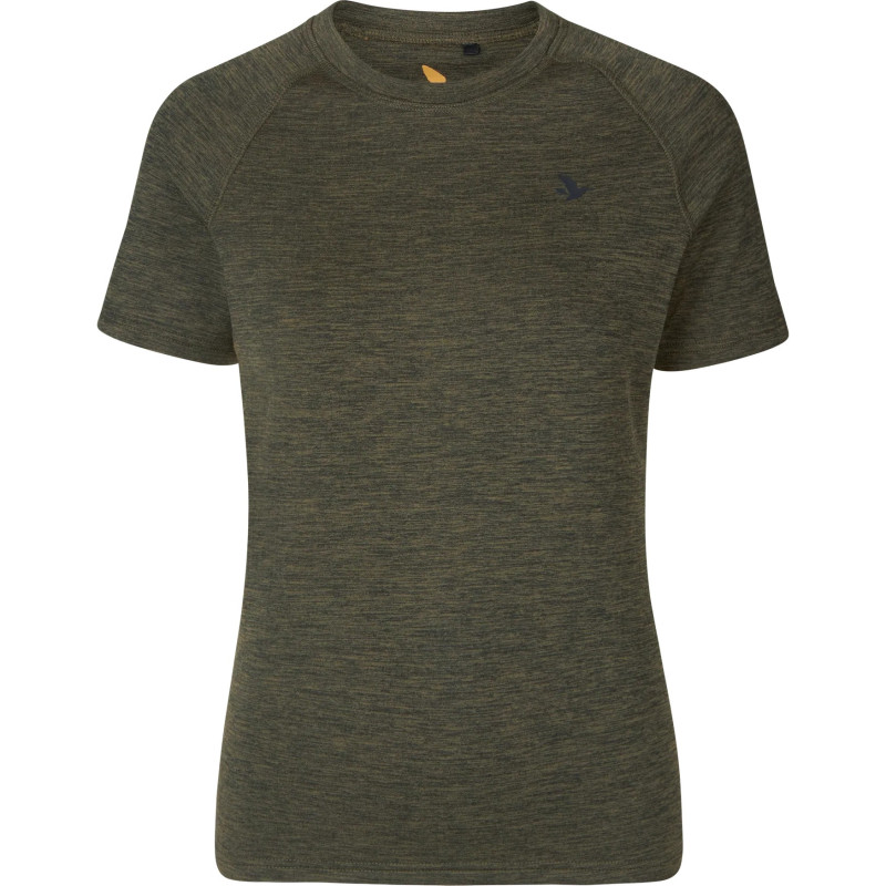 Women T-Shirt SEELAND Active S/S (Pine green)