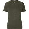 Women T-Shirt SEELAND Active S/S (Pine green)