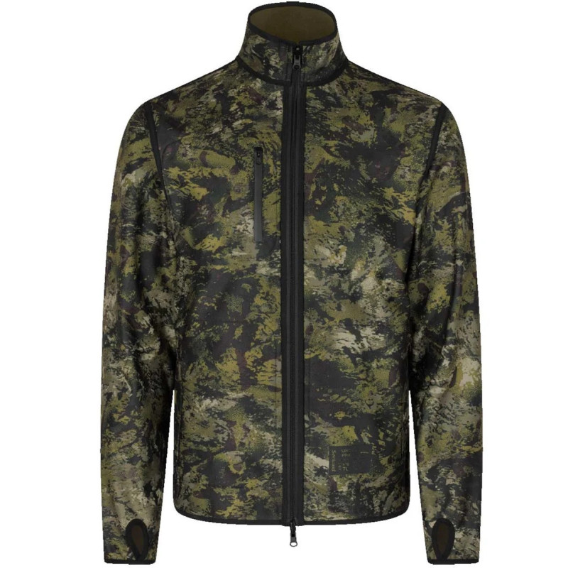 Fleece jacket SEELAND Rogue Reversible (Light Pine/InVis Green)
