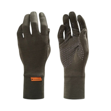 Pirštinės Thermowave Merino, Silicone antigrip (Forest green)