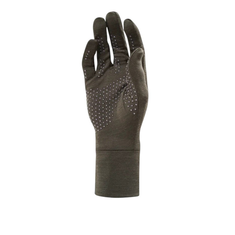 Pirštinės Thermowave Merino, Silicone antigrip (Forest green)