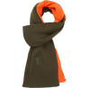 Šalikas HARKILA Driven Hunt Reversible wool (Willow green/Orange) (one size)