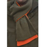 Šalikas HARKILA Driven Hunt Reversible wool (Willow green/Orange) (one size)