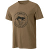 T-Shirt HARKILA Wildlife Lynx S/S (Khaki)