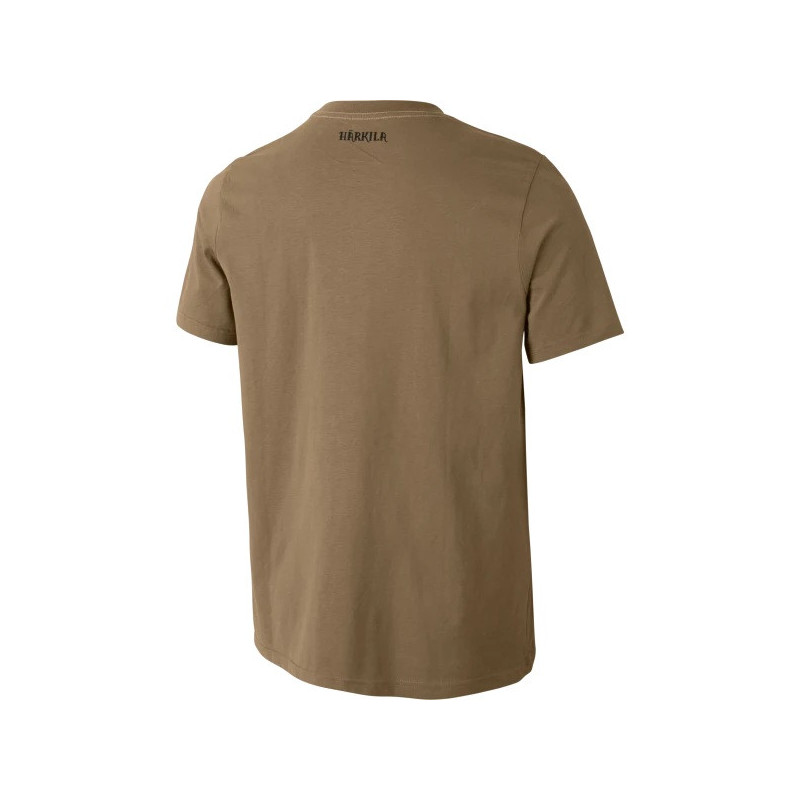 T-Shirt HARKILA Wildlife Lynx S/S (Khaki)