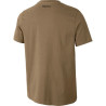 T-Shirt HARKILA Wildlife Lynx S/S (Khaki)